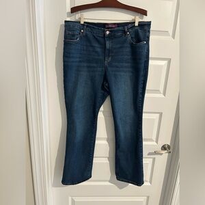 Gloria Vanderbilt Amanda Bootcut Jeans Blue Size 16W